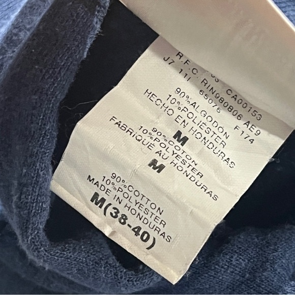 Vintage Garden State Shooters Basketball Blue 1990s Hoodie Pullover Sweatshirt - Picture 6 of 6